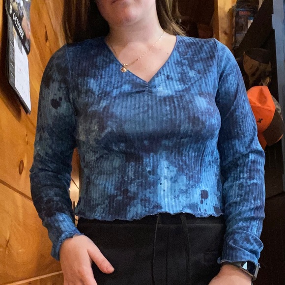 SHEIN Tops - SHEIN tie dye long sleeve